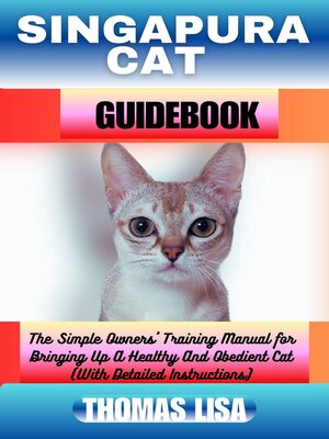cover image of SINGAPURA CAT GUIDEBOOK